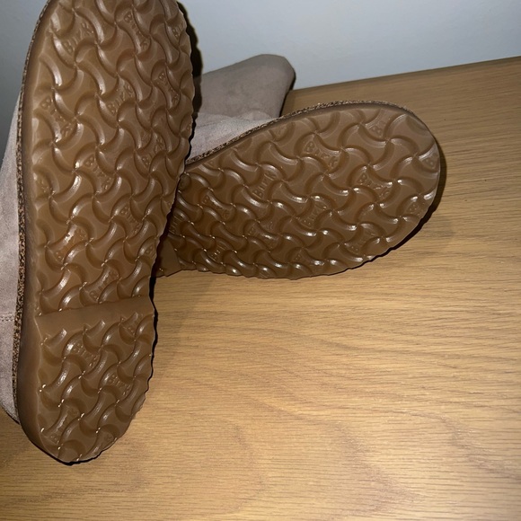 Birkenstock Uppsala Shearling Suede Grey Taupe Size 40 Regular/Wide women - Picture 8 of 8